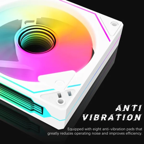 Prism 4 PRO ARGB Fan PC 120mm Computer Case Fan 4pin CPU Cooling Fans 3pin5v RGB
