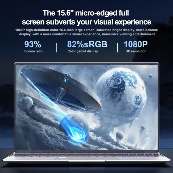 2026 Fingerprint UnIock Notebook Windows 11 Pro 15.6 inch Laptop Intel Core i9-10980HK 16GB RAM 1TB/2TB SSD Office game Laptops