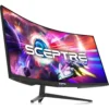 34 Inch Curved Ultrawide WQHD Monitor 3440x1440 180Hz 1ms DP sRGB Built-in Speakers