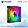 UPSIREN UF-1 PRISM 4 PRO Computer Chassis Fan 12cm ARGB 4 Pin PWM Quiet Cooling Fan 12V Large Air Volume 45CFM/600-1500RPM