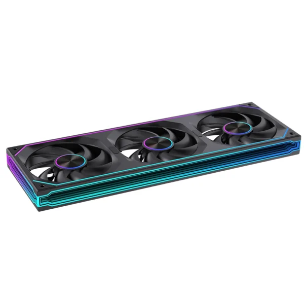 360mm Liquid CPU Cooler with 6.67 Inch Screen Video Display ARGB Fans Cooling for Desktop PC Case AMD