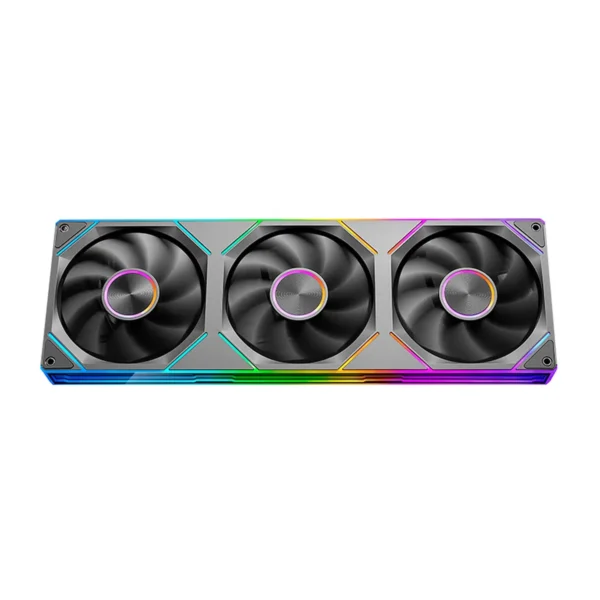 WJCOOLMAN StarLink Integrated Fan 120mm ARGB Infinite Mirror Divine Light Synchronous PWM Speed Control Computer Silent Case Fan