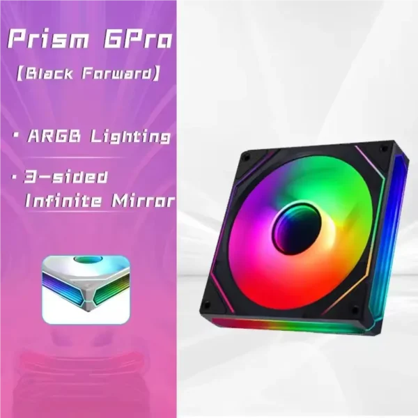 OEM PRISM 6 PRO PC Fan 120mm 5V 3PIN ARGB 4Pin PWM Cooling Fan 12V Large Air Volume Computer case Fan ventilador