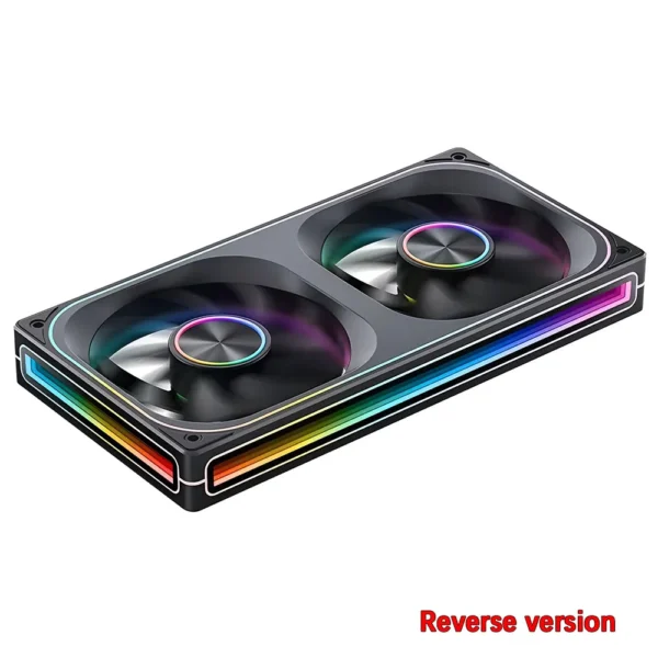 JONSBO ZA-120/240/360 ARGB 12/24/36CM chassis fan Motherboard lighting synchronization/Aluminum Nameplate/PWM Case fans