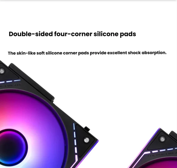Thermalright TL-M12Q-S X3 Computer Case Fan, ARGB 120mm PC Case Fan/Daisy Chain/Infinity Mirror/Silent/PWM