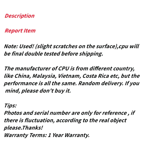 AMD EPYC 7601 CPU 32-Cores 64-Threads 2.2GHz 64MB 180W Socket SP3 For H11SSL-i Mainboard Server 7601