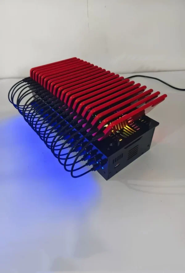 20 40 60 USB Ports Box Phone Farm USB Hub Android Control Box  Batch Synchronization Control Unified Management Smartphones