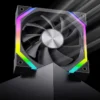 UPSIREN ZF-120 Computer Case Fan 12cm ARGB 4Pin PWM Quiet Cooling Fan 12V Large Air Volume 45CFM/600-1500RPM Use 26 lamp beads