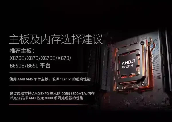 AMD R5 7800X3D/9600X/9700X/9800X3D/9900X/9950X/9950X3D Bulk Boxed