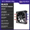 UPSIREN UF-2 PRISM 5 PRO 12CM ARGB Large Air Volume Computer Chassis Fan Regular version/Reversed version Dual mode selection