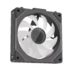 Teucer 12cm Silent PWM Control Fan 5V 3Pin ARGB with AURA SYNC 4Pin Chassis Fan for PC Case Water Cooling