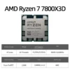 AMD Ryzen 7 7800X3D 4.2GHz L3=96M Processor 120W 8-Core 16-Thread R7 7800X3D Socket AM5 5NM DDR5 but No Fan