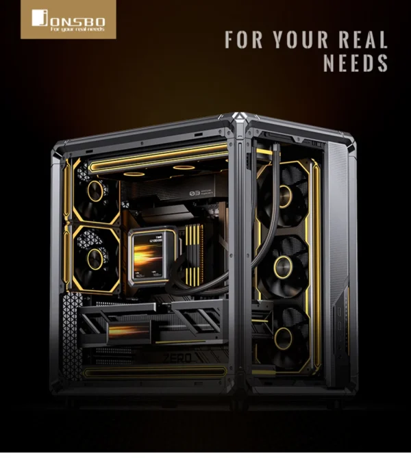 Jonsbo TX-360 Screen Display Integrated Water Cooling 360mm Radiator ARGB AIO Water Cooler Intel LGA1200 115X 1700 1851 AM5 AM4