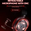 Picun G2 2.4G Wireless Gaming Headset Bluetooth Headphones 5ms Low Latency 7.1 Surround ENC Mic For PC PS4 PS5 Phone Switch