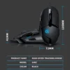 Logitech G402 Wired Gaming Mouse, Ergonomic, High Precision, Suitable for E-Sports and Office, Compatible with Laptops