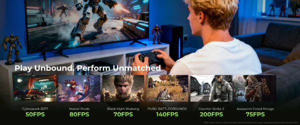 GMKtec Mini Pc M7 Ultra NUCBOX AMD Ryzen7 PRO 6850H AMD Radeon™ 680M Window 11 Pro WIFI 6 BT 5.2 USBC 4.0