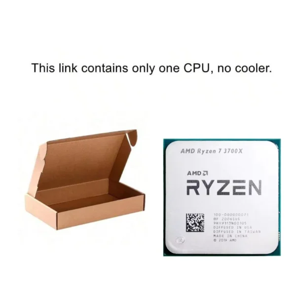 AMD Ryzen 7 R7 3700X 8-Core 16-Thread 3.6GHz  Processor LGA AM4 CPU