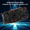 New RX580 Graphics Card Dual Cooling Fan 8GB GDDR5 256Bit Efficient Heat Dissipation Low Noise Memory Video Gaming Card