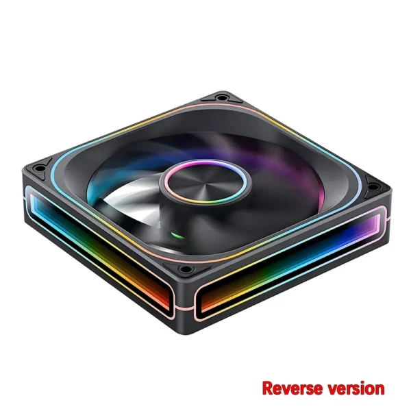 JONSBO ZA-120/240/360 ARGB 12/24/36CM chassis fan Motherboard lighting synchronization/Aluminum Nameplate/PWM Case fans