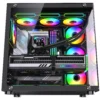 LOVINGCOOL AK water cooler 240mm 360mm broken code screen dynamic digital display liquid cooler ARGB Abyss Mirror Cold radiator