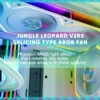 120mm ARGB Case Fan with Dual Side Infinity Mirror Cableless 360mm For Computer Water Cooler | Jungle Leopard Interstellar V2RS