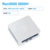 GenMachine AMD Ryzen 7 5800H Windows 11 MINI PC DDR4 16/32GB 256/512GB SSD WIFI6 RTL8852, BT5.2 PC Gamer Diy Gaming Computer
