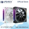 UPSIREN UF-2 PRISM 5 PRO 12CM ARGB Large Air Volume Computer Chassis Fan Regular version/Reversed version Dual mode selection