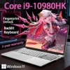 New Core i9 10980HK Laptop Computer Windows 11 Pro 16GB DDR4 1TB 2TB SSD Notebook PC Gamer Portable Laptops Gaming Office PC