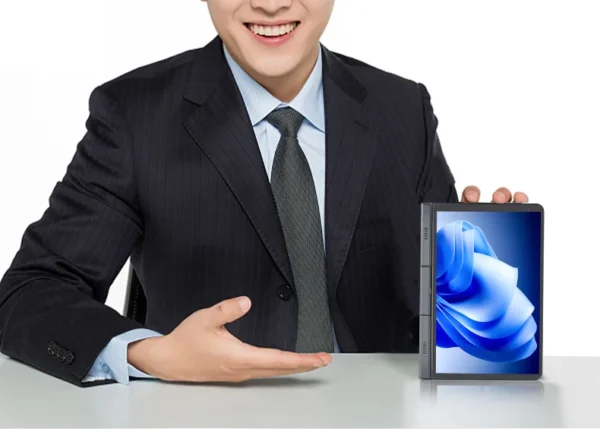 CRELANDER P8 8 Inch Mini Laptop Touchscreen Rotating 360 Degree Intel Alder N150 12GB WiFi6 Notebook Tablet PC Protable Laptops