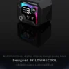 LOVINGCOOL AK water cooler 240mm 360mm broken code screen dynamic digital display liquid cooler ARGB Abyss Mirror Cold radiator