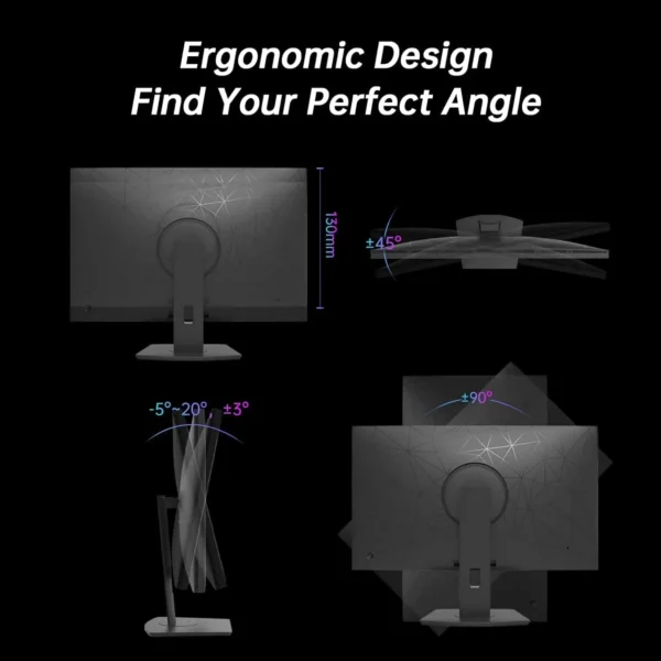 KTC 32 Inch 4K Mini LED Monitor, Fast IPS, HDR1000 144Hz 1ms MPRT Gaming Monitor,Type-C 45W