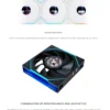 LIANLI UNI FAN TL120 Wireless version and TL LCD120 Screen fan There are positive leaves and inverse leaves. Individual pack,