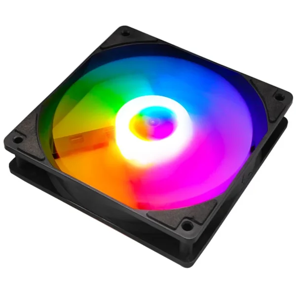 Manmu Fetival Pormotion 120mm Computer Fan Rainbow RGB/ High Cooling Performance Gaming PC Fan