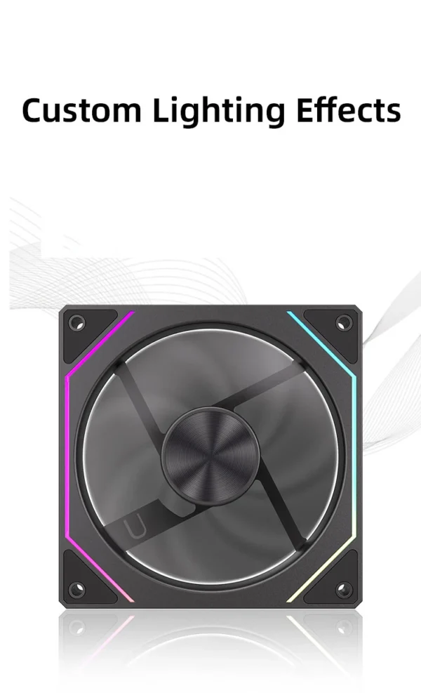 Prism 5 PRO 120mm Fan 6pin RGB Pc Case Ventiladores Computer Chassis Fan Water Cooler PC Gamer Cooling Kit Fan Ventilador