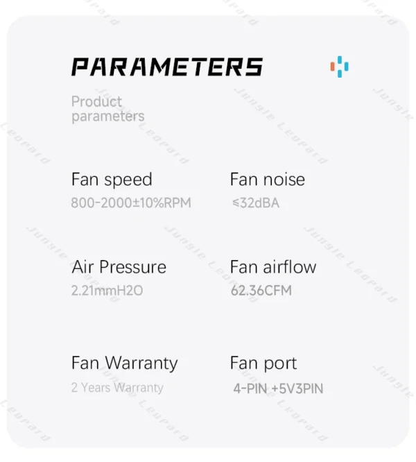 Jungle Leopard Galaxy Prism XH Flowing Running Lights PC Case Fan 120mm  ARGB Cyclic Mirror Light Effect PWM Cooling Fan