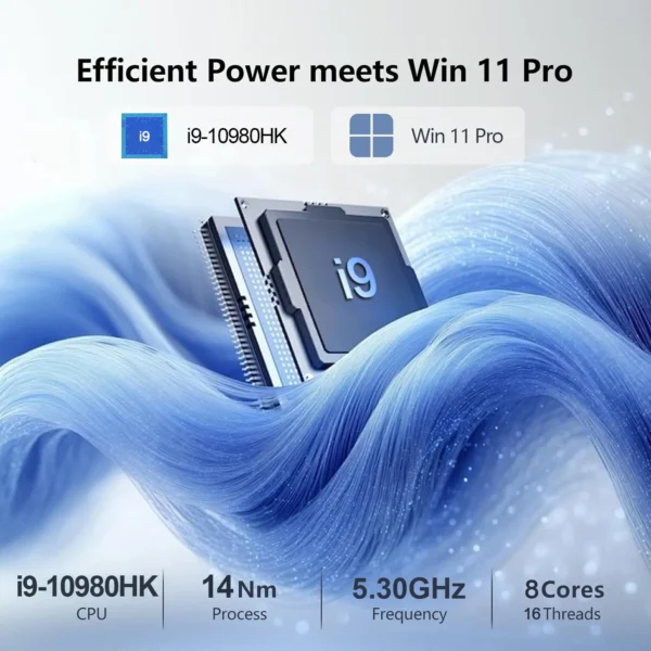 New Core i9 10980HK Laptop Computer Windows 11 Pro 16GB DDR4 1TB 2TB SSD Notebook PC Gamer Portable Laptops Gaming Office PC