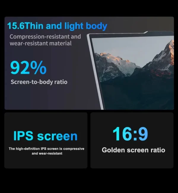 2026 Fingerprint UnIock Notebook Windows 11 Pro 15.6 inch Laptop Intel Core i9-10980HK 16GB RAM 1TB/2TB SSD Office game Laptops