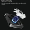 TEUCER JM-1 PC Case Fan 120mm ARGB Mirror Cycle Light Effect Cooling Fan 4PIN PWM Low noise Chassis Water Cooling Ventilador