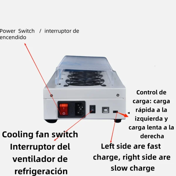 20 40 60 USB Ports Box Phone Farm USB Hub Android Control Box  Batch Synchronization Control Unified Management Smartphones
