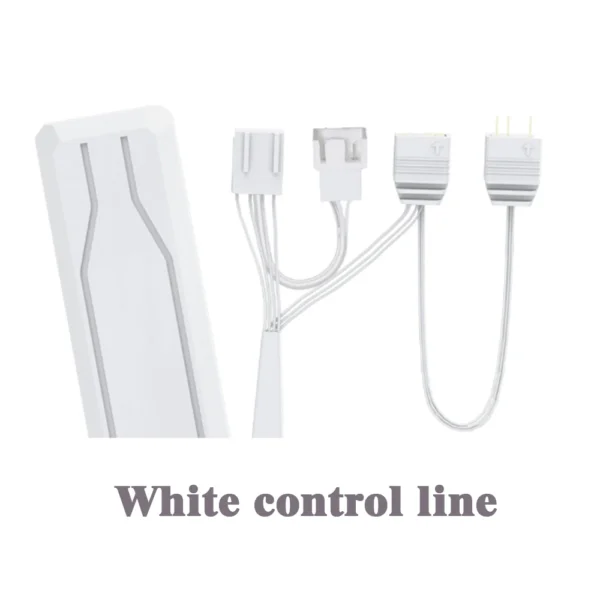 Prism 4 Pro Building Blocks Modular Case Fan ARGB Mirror Cycle Light Effect 800-2000RPM PWM Water Cooling 120mm Cooler Fan