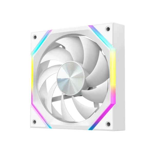 ICE Whale IW-14 Computer Chassis Fan 14cm ARGB 4 Pin PWM Quiet Cooling Fan 12V Large Air Volume 61.5CFM/800-1800RPM Ventilator