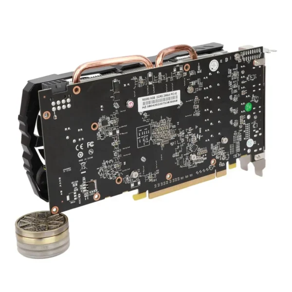 New RX580 Graphics Card Dual Cooling Fan 8GB GDDR5 256Bit Efficient Heat Dissipation Low Noise Memory Video Gaming Card