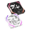 JUMPEAK CS120 ARGB Cooling Fan 240mm Modular Stackable Splicing PWM Silent 120mm RGB Fans For Gaming PC Case CPU Water Cooler
