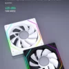 OEM PRISM 4 PRO Computer Chassis Fan 120mm 5V 3PIN ARGB 4 Pin PWM Quiet Cooling Fan 12V Large Air Volume 45.2CFM/600-1500RPM
