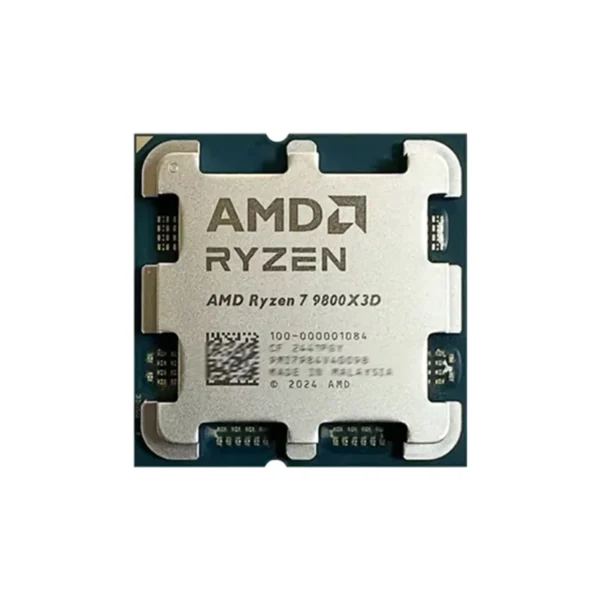 AMD Ryzen 7 9800X3D 100% Brand New AMD R7 9800X3D Max Boost 5.2GHz 8-Core 12-Thread 64MB Cache AM5 without Box for B850 X870