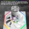 ICE Whale WX-3 Wireless Splicing Fan ARGB Air-Cooled Cooling Accessories 1600RPM 12CM Chassis Fan