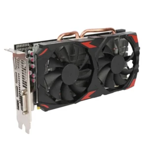 New RX580 Graphics Card Dual Cooling Fan 8GB GDDR5 256Bit Efficient Heat Dissipation Low Noise Memory Video Gaming Card