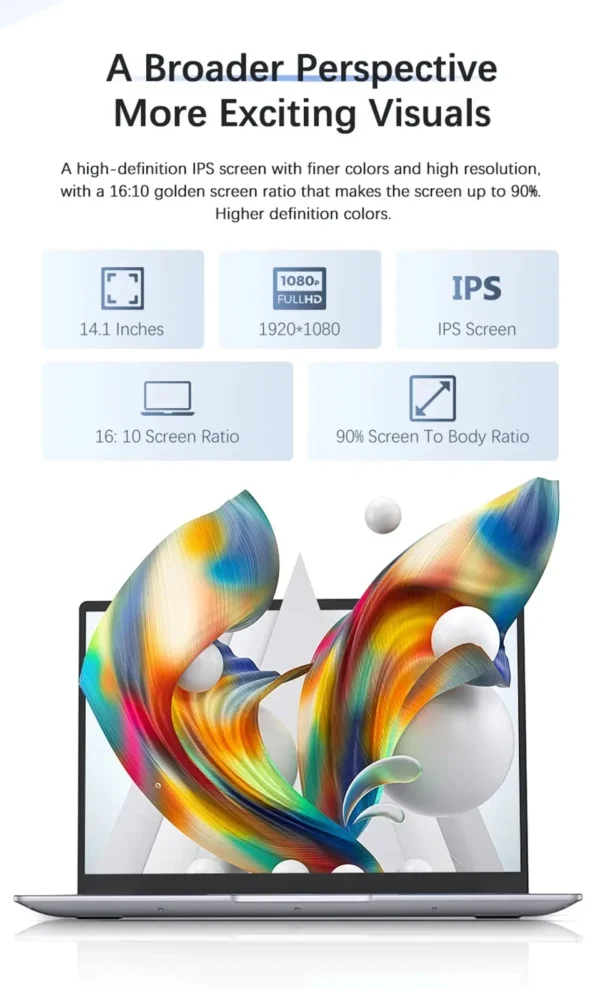 2026 Intel Core i7 9850H Atom A3950 Portable Laptop Computer 14.1" HD Gaming Laptops Windows 11 Pro SSD 2TB RAM 16GB PC Notebook