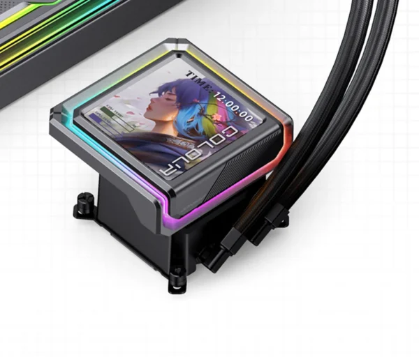 Jonsbo TX-360 Screen Display Integrated Water Cooling 360mm Radiator ARGB AIO Water Cooler Intel LGA1200 115X 1700 1851 AM5 AM4