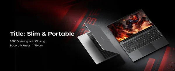 KAMRUI Gaming Laptop 15.6inch Laptop with AMD Ryzen 7 7730U 16GB 512GB Windows 11 High Performance Laptop ComputerRadeon WiFi 6